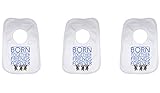 Baby Bib Born Together Friends Forever - Triplets - Boys by 2Personal