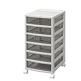 アイリスオーヤマ チェスト オフィス 浅型6段 OCE-600R ライトグレー