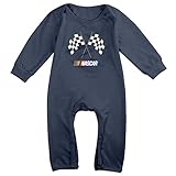 カッコいい ボーイとガール ナスカー モータースポーツ Tシャツ コットン Navy Size 12 Months