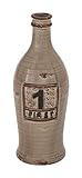 Deco 79 38887 Ceramic Bottle Vase, 5' x 15' [並行輸入品]