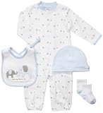 Carter's（カーターズ） :: 4-Piece Little Layette Set :: 新生児 ロンパース ギフト セット :: 9M (67-72cm)