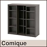 comique ダブルスライドラック ブラウン