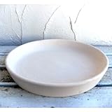 【ノーブランド品】ナチュラルソーサー 20（陶器製受け皿・直径20cm）