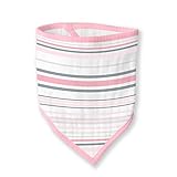 スワドルデザインズ バンダナビブ モスリン ストライプ パステルピンク 1枚セット SDM-540P 【日本正規品】