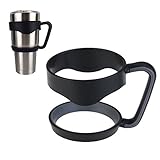 ROSENICE アンチスリップカップハンドル　マグカップハンドル ハンドルホルダー　カップホルダー(黒)