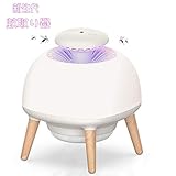 蚊取り器 殺虫ライト 薬剤不使用 吸引式捕虫器 ナイトライト USB充電式 テーブルランプ 蚊取り 照明両用 無害 静音 携帯便利 ベビーやペットに安心