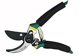HIG Pruning Shears Extra Hardness Extra Sharp Tree Clippers Garden Hand Pruners - Cutting Easier Erg