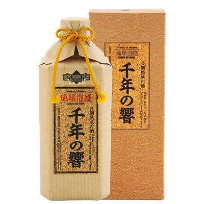 今帰仁酒造 泡盛 千年の響 長期熟成古酒 [ 焼酎 25度 沖縄県 720ml ]