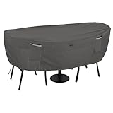 Classic Accessories 55-196-015101-EC PATIO TABLE & CHAIR BISTRO CVR TAUPE - 1SZ
