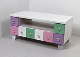 パステル4色テレビ台 TV台ローボード67cm幅 4引き出し ST-01WS