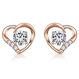 【限定商品】 ピアス レディース 人気 最高級ジルコニア ピアス ハート 「愛し合う心」 18金 ピアス 金属アレルギー対応 シルバー925