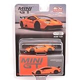 MINI GT 1:64スケール MiJo 限定 - ランボルギーニ ・ウラカン STO (ボレアリスオレンジ)