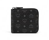 【エムシーエム】 MCM ウォレットラウンドファスナー長財布小銭入れ黑 Visetos Original Zip Wallet Black [並行輸入品]
