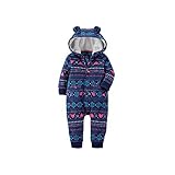 Carter's Baby Girls' Fair Isle Winter Love Pram Suit - navy, 18 months by Carter's
