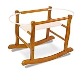 Jolly Jumper Deluxe Moses Basket Rocking Stand Cognac by Jolly Jumper