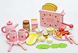 Toyshop®朝ごはんを食べましょう ままごといっぱいセット 23点セット 木のおもちゃ ごっこ遊び 知育 玩具