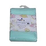Junior Joy Swaddle Flannel Blankets (Pack of 4, Mint)