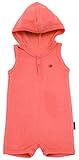 アンナニコラ パイル フード付袖なしボディショート 70cm オレンジ 4058 A30 日本製