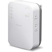 BUFFALO WiFi 無線LAN 中継機 WEX-733DHP/N 11ac 433+300Mbps コンセント直挿しモデル 簡易パッケージ【iPhoneX/iPhoneXSシリーズ メーカー動作確認済み】