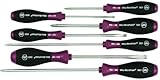 Wiha 52097 Micro Finish Slotted/Phillips Screwdriver Set, 7-Piece by Wiha