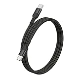 USB Type C ケーブル 1m 1本セット Popolier【PD 60W / 3A 急速充電】タイプc 充電ケーブル 高耐久ナイロン編み 480Mbpsデータ転送 スマートフォン・タブレット・ノートPC・ゲーム機など 幅広いタイプC機器に対応【ビデオ出力非対応】