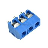10pcs kf301 – 3p 5.08 MM 3ピン接続端子ねじ端子コネクタ