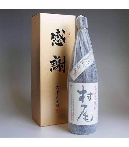 Amazon.co.jp: 村尾 感謝のギフト箱 木箱入り 1800ml 1本組 芋焼酎