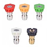 Obecome Pressure Multiple Degrees Washer Spray Nozzle Tips,5-Pack [並行輸入品]