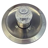 LASCO-Simpatico 31631SN Valley Shower Trim Kit with Includes Brass Escutcheon with Screws, Tube, Bon