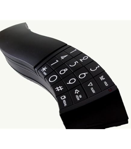 Amazon | 多機能デザインテレフォン MOMA TGX-01 ブラック [PC