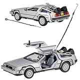 YamFig-Welly デロリアン タイムマシン 映画 バック トゥ ザ フューチャー ミニカー 1/24 BACK TO THE FUTURE (デロリアン 1)