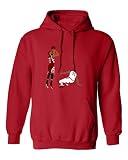 Theサイロをクロスレッド新しいシャツHouston Hardenメンズパーカースウェットシャツ Adult Medium