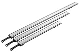 Bora 543300 50" + 36" + 24" WTX Clamping Straight Edge Saw Guide 3pc Set. Locking Handle Heavy Gauge