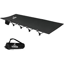 Amazon.co.jp: YURAGI コット アウトドアベッド 折りたたみ キャンプ