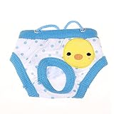 ペット 犬用 マナーパンツ 犬おむつカバー おむつカバー 生理 パンツ お出かけ 雌犬 老犬用 生理用品 犬の尿失禁対策 発情期 月経期 洗える 再利用可能 中小型犬 大型犬 (S)