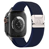 トレイルループ アップルウォッチ バンド for Apple Watch Series11/10/9/8/7/6/5/4/3/SE3 2 1/ Ultra3 2 1 交換ベルト 軽量ナイロン マジックテープ 汗防止 通気性 用 スポーツ iwatch Series 49mm/46mm/45mm/44mm/42mm/41mm/40mm/38mm対応