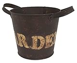 azi-azi ハンドメイド ビンテージ風バケツ ガーデン