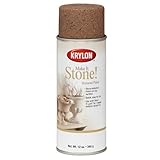 Krylon K18203 Make It Stone! Textured Aerosol Spray Paint, 12-Ounce, Travertine Tan [並行輸入品]
