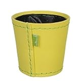 SUKI ラウンド 外径17.5cm ライトイエロー 【2個入り】 樹脂製ポット