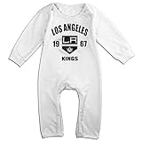 クール ボーイとガール ロサンゼルス キングス チーム デザイン Tシャツ カジュアル White Size 12 Months