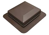 Duraflo 6075BR Roof Vent, 75 Square Inch, Brown by Duraflo