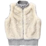ジンボリー GYMBOREE/ フェイク-ファー ベスト アイボリー アウターベスト M【並行輸入】