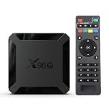 Android 10.0 TV Box, Android TV Box 2GB RAM 16GB ROM Allwinner H313 Quad-Core 64bit with WiFi 2.4GHz USB 3.0 Ultra HD 6K H.265 WiFi Home TV Box