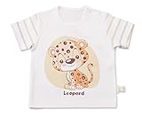Sta.ANA(サンタ・アナ） 夏 男の子 白地イラスト Ｔシャツ ３柄 95 (ヒョウ)