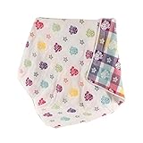 beauty factory 6重ガーゼ ベビーケット ふわふわ 赤ちゃん タオル　選べる カラー キノコ 苺 小足 (小足)