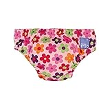 再利用可能な水泳おむつピンクデイジー6-12 Mths (Bambino Mio) (x 6) - Bambino Mio Reusable Swim Nappy Pink Daisy 6-12 Mt