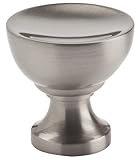 Atlas Homewares 328-BRN Shelley Collection 1.18-Inch Dap Round Knob, Brushed Nickel by Atlas Homewar