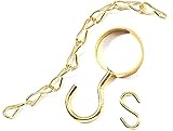 Amertac CHO542 Hanging Flower Pot Chain Kit, Brass [並行輸入品]