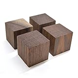 ウエンジ サイコロ 4個セット 木材 DIY 端材 角材