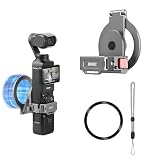 DJI Osmo Pocket 3 用拡張アダプター磁気マウント, DJI Pocket 3 対応デスクトップスタビライザー, オズモポケット3 用アクセサリー, コールドシュースロット/GOPRO/ACTION接続ポート付き